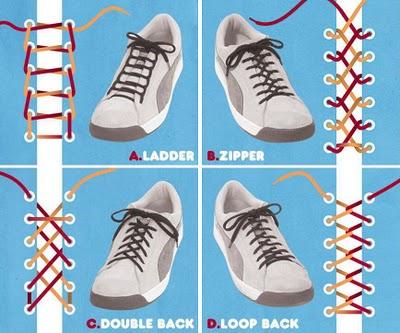 15 formas de atarte las zapatillas