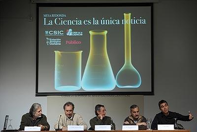 Hablando sobre divulgación científica en Sevilla