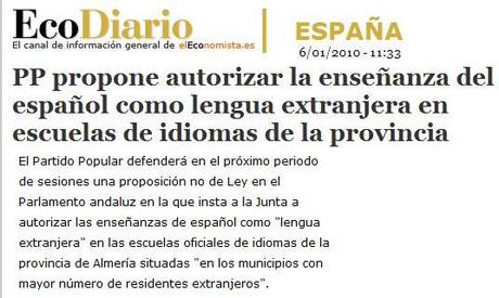 Noticias sobre la lengua: Bilingüismo amable y de libertad