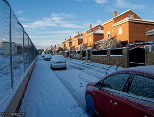 La aventura de ir al trabajo el día de la nevada en Madrid