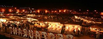 Marrakech III. La plaza Jemaa el Fna