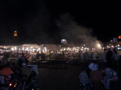 Marrakech III. La plaza Jemaa el Fna