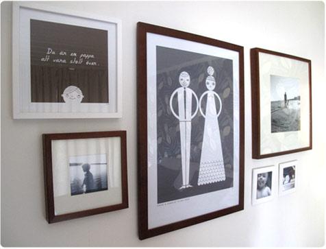 Idea decorativa: Decora tu pared láminas