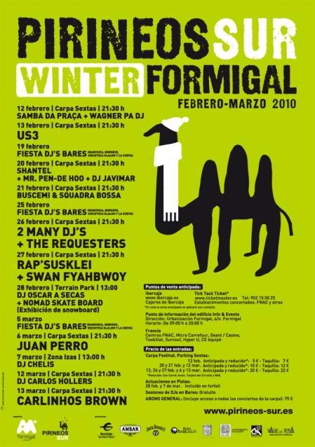 Cartel del Pirineos Sue Winter Formigal