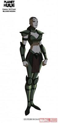 Planeta Hulk, nuevo clip y hojas modelo. Planeta Hulk, nuevo clip y hojas modelo.