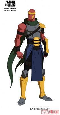 Planeta Hulk, nuevo clip y hojas modelo. Planeta Hulk, nuevo clip y hojas modelo.