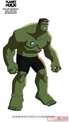 Planeta Hulk, nuevo clip y hojas modelo. Planeta Hulk, nuevo clip y hojas modelo.