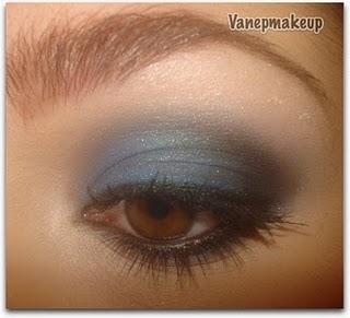 Look en azul cyan