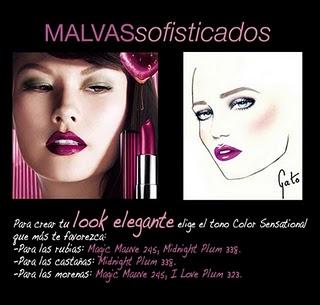 Barras de labios Color Sensational de Maybelline