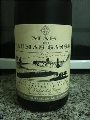 Vino de guerrillas. Mas de Daumas Gassac Rouge 2006