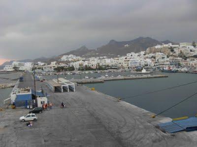 Visitando Naxos: el puerto
