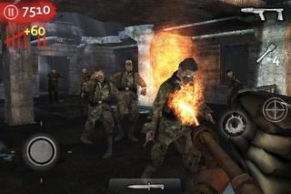 Call of Duty: World at War: Zombies en iPhone.