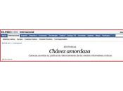 Chavez amordaza...