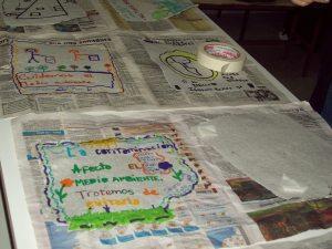 Trabajos realizados por los alumnos