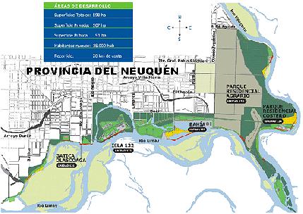 Neuquén: privatización de costas públicas