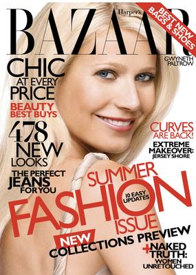Gwyneth Paltrow, espectacular en Harper's Bazaar, mayo 2010