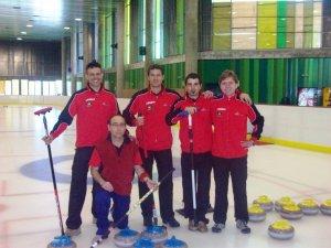 Equipo de Curling de  ARAMON CH JACA