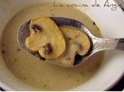 Crema champiñones