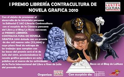 I Premio Librería Contracultura de Novela Grafica 2010
