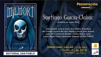 Culturamas: Presentación de Milmort de Santiago García-Clairac