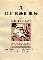 Al revés (À rebours) de Joris-Karl Huysmans.