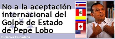 No a la visita de Pepe Lobo