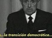 Españoles...la transición democrática...ha muerto