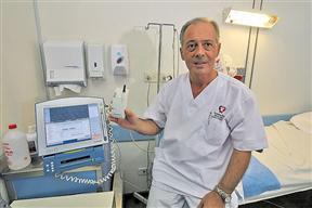 Monitorean el corazon via satelite.