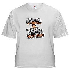 we said 'send cash', not ash