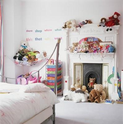 10 Habitaciones infantiles llenas de color (con paredes blancas)