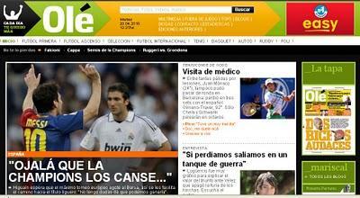 OLÉ CAMBIÓ SU DISEÑO WEB Y PERFIL LANZÓ OLÉ CAMBIÓ SU DISEÑO WEB Y PERFIL LANZÓ