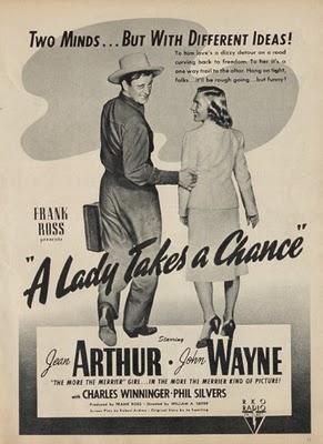 CHICA Y EL VAQUERO, LA  (A lady takes a Chance) (USA, 1943) Comedia