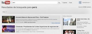 Google lanza Youtube Perú