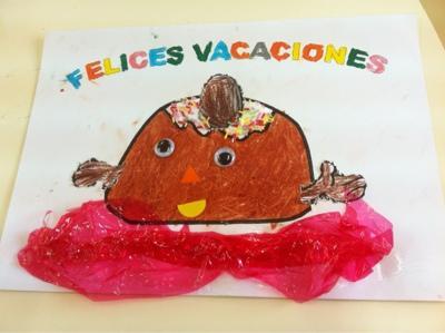 PORTADA MONA DE PASCUA ( trabajos segundo trimestre 3 años )