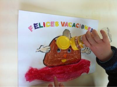 PORTADA MONA DE PASCUA ( trabajos segundo trimestre 3 años )