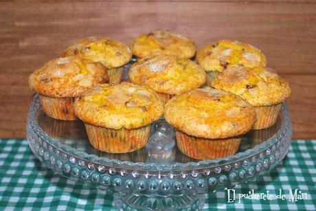 MAGDALENAS DE CALABAZA Y MINI CATÁNIES