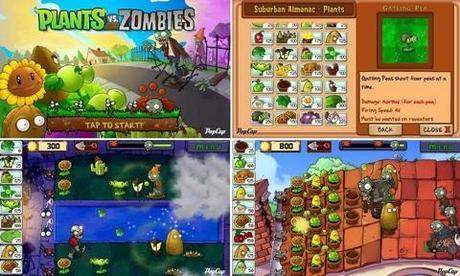 Plantas vs Zombies,ahora disponible para Android.