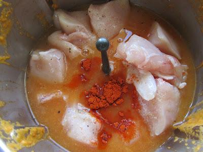 Pechugas en salsa de verduras