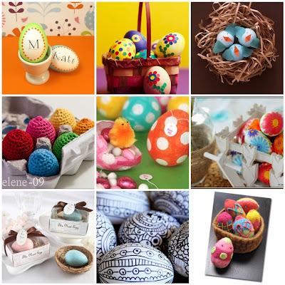 Decorando Huevos de Pascua !