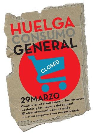 CERRADO POR HUELGA GENERAL 29M