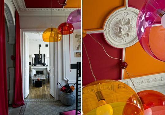 DecoArt: Rosa, rojo y naranja