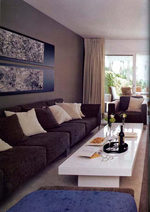 Interiorismo A-cero para el apartamento situado en Puerto Banús, Marbella – Málaga