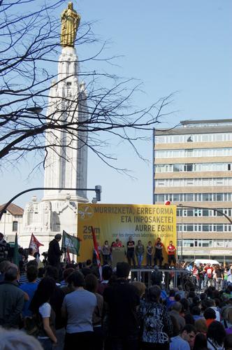 Huelga general de Bilbao en imágenes