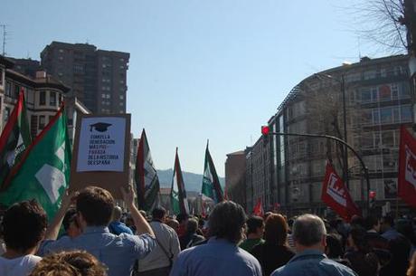 Huelga general de Bilbao en imágenes