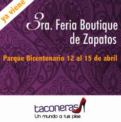 Evento y Concurso Taconeras: Feria de Zapatos 2012