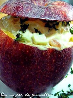 Cóctel de manzagambas