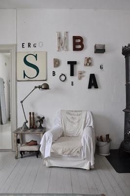 DECORANDO CON LETRAS