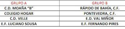 III TORNEO INFANTIL MOAÑA 2012 (EQUIPOS, CALENDARIO Y NORMAS)