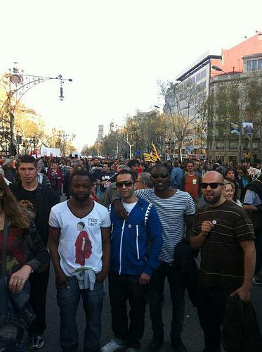 Barcelona no era una huelga era una manifestación