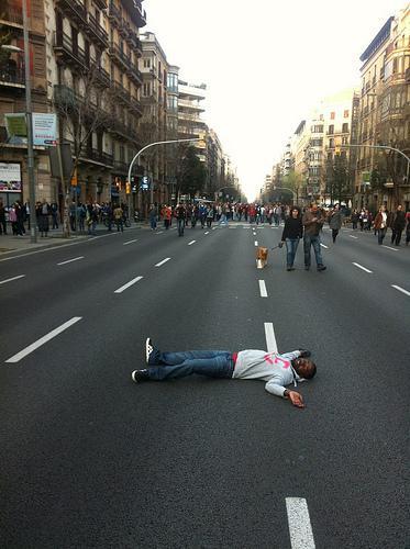 Barcelona no era una huelga era una manifestación